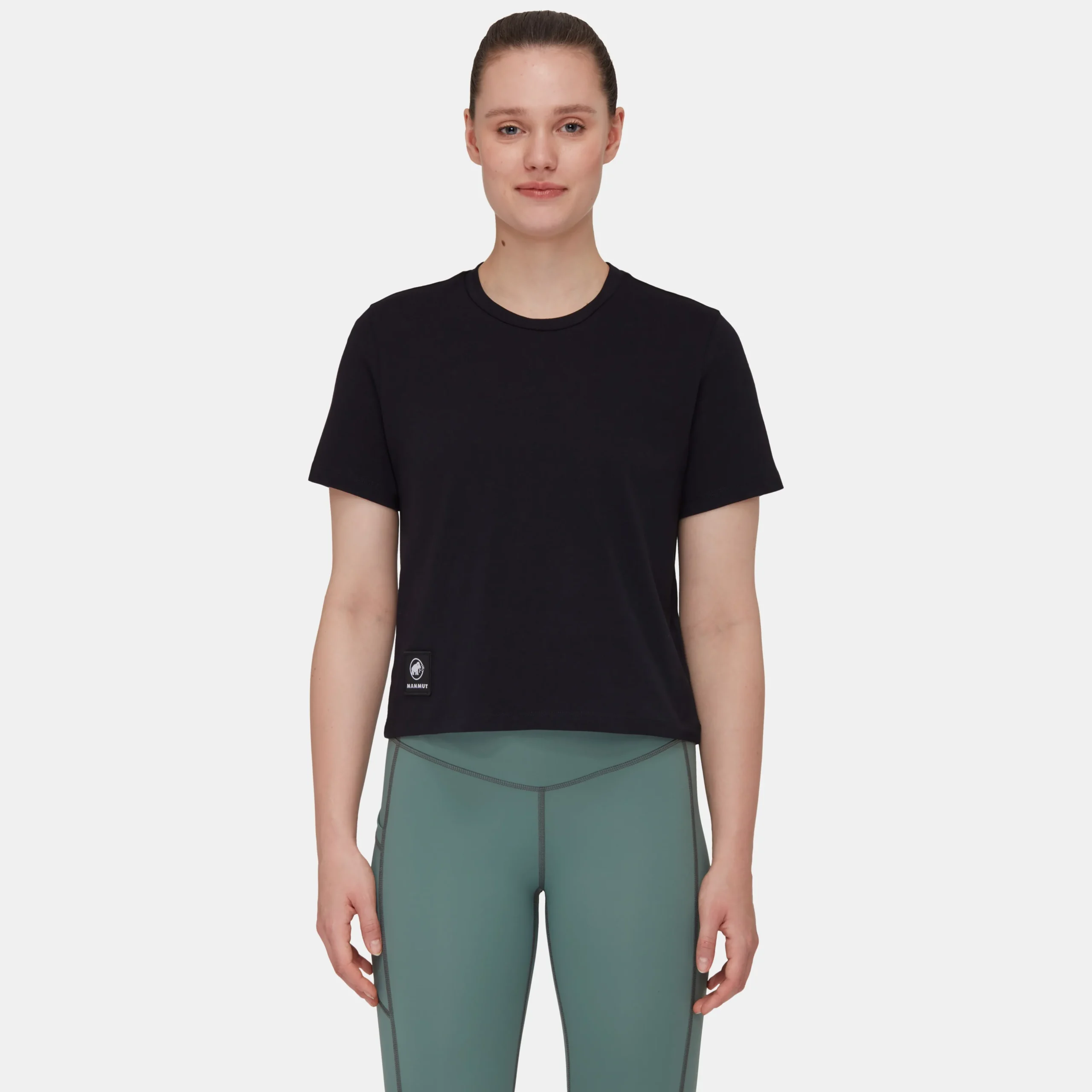 Massone T-Shirt Cropped Women Patch